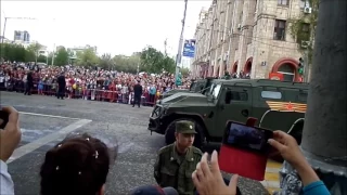 Военная техника на Параде Победы 9 мая 2017 года в Волгограде