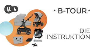 B-TOUR 3 in 1-Kinderwagen von Kinderkraft | Montageanleitung