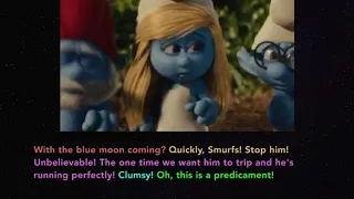 Learn/Practice English with MOVIES (Lesson #69) Title: The Smurfs
