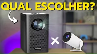 INCRÍVEL 😱 | O MELHOR PROJETOR do AliExpress? S30MAX vs HY300 | REVIEW COMPLETO