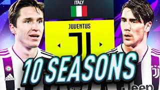 I Takeover Juventus for 10 SEASONS... in FIFA 22🤩