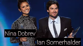 Йен Сомерхолдер и Нина Добрев/ Ian Somerhalder and Nina Dobrev/Золотыми рыбками