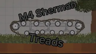M4 Sherman treads in melon sandbox
