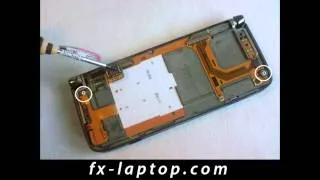 Disassembly Nokia E90 Communicator - Battery Glass Screen Replacement