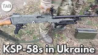 Sweden's KSP-58 Machine Guns In Ukraine