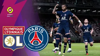 Olympique Lyon Vs PSG | Ligue 1 2021/22 | PES 22 gameplay