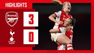 HIGHLIGHTS | Arsenal vs Tottenham Hotspur (3-0) | WSL | Mead and Foord (2)