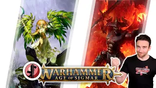 Warhammer AOS : Sylvaneth VS Slaves To Darkness