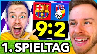 Ich reagiere auf meine EXTREM LOSTE Champions League Prognose von Spieltag 1... 😂