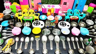 6 Minutes Satisfying With Unboxing Hello Kitty Sanrio Kitchen Set | Miniature Kitchen Set Review 🎆🎆