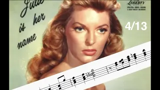 I'm Glad There Is You (Julie London & Barney Kessel Guitar Transcription 4/13)