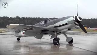 Messerschmitt Me 109 engine running - original sound