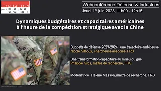 Dynamiques budgétaires et capacitaires US à l’heure de la compétition stratégique avec la Chine