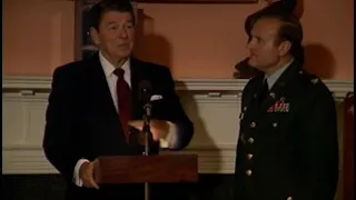 President Reagan's Remarks to Military Commanders Staff on June 22, 1984