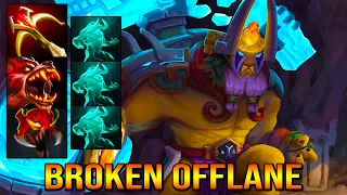 ULTRA BEYOND SAVAGE [ Elder Titan ] BROKEN OFFLANE - FULL SLOT CARRY BUILD