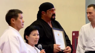 Steven Seagal в Бишкеке