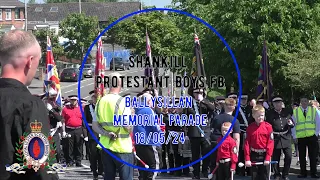 Shankill Protestant Boys FB @ Ballysillan Memorial Parade 18/05/24
