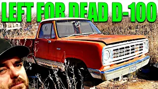 ABANDONED 1976 Dodge D-100 Will It Run After 35 Years?