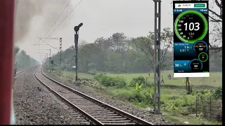 New Jalpaiguri- Haldibari Passenger Journey Highlight|| Powered By Andal WDG3A