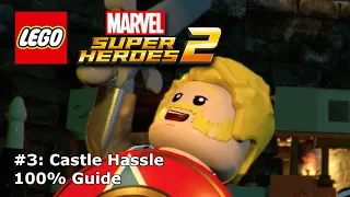 #3 Castle Hassle 100% Guide (Minikits & Stan Lee) - LEGO Marvel Super Heroes 2