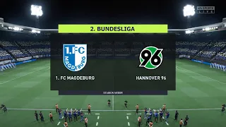 ⚽ 1. FC Magdeburg vs Hannover 96 ⚽ | 2. Bundesliga (19/08/2022) | Fifa 22