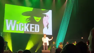Ben Platt as Elphaba singing the Wizard and I from Wicked at Miscast 23