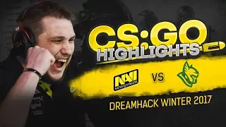 CSGO Highlights: NAVI vs Heroic @ DreamHack Open Winter 2017