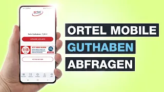 Ortel Mobile Prepaid Guthaben abfragen – Testventure