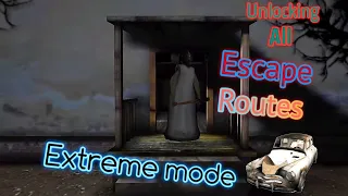 Granny - Unlocking All Escape Routes [Extreme mode]