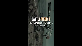 The Parabellum MG14/17 in Less Than 60 Seconds | Battlefield 1