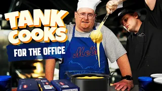 Frank The Tank Cooks For The Barstool Office