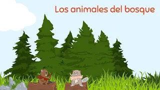 FOREST ANIMALS ~ ANIMALES DEL BOSQUE #spanish #learnspanish