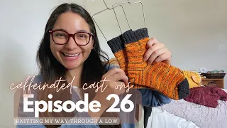 Caffeinated Cast Ons Episode 26: Knitting my Way Though a Low