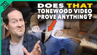 Reacting To THAT Tonewood Video | What Does The Air Guitar Test Prove?!