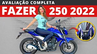 TESTE COMPLETO NOVA FAZER 250 FZ25 PONTOS POSITIVOS E NEGATIVOS, CONSUMO, SEGURO | AVALIAÇÃO