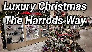 A Luxurious Christmas - Harrods Christmas 2021