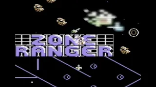 Zone Ranger action filled space shooter game for C64 WITH POKES!