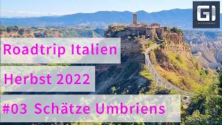 Roadtrip Italien Herbst 2022 - #03 Schätze Umbriens