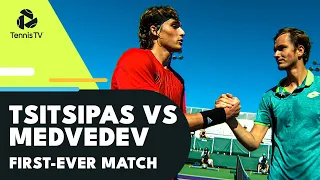 Stefanos Tsitsipas vs Daniil Medvedev FIRST-EVER Match! | Miami 2018 Extended Highlights