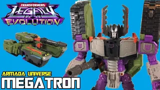 Transformers Legacy Evolution Leader Class Armada Universe Megatron Review