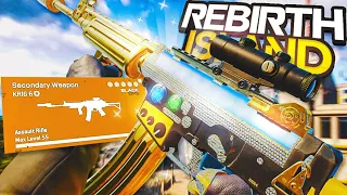 the BEST *NO RECOIL* KRIG 6 on REBIRTH ISLAND! (Best Krig 6 Class Warzone)