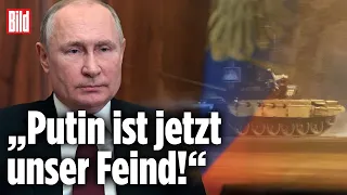 Ukraine-Einmarsch: „Putin wird immer weiter machen“ | BILD-Chef Johannes Boie