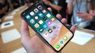 Первый взгляд На IPhone X, IPhone 8, 8 Plus