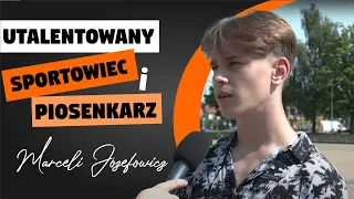 Utalentowany sportowiec i piosenkarz | Marceli Józefowicz z Elbląga