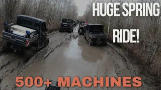 HUGE SPRING RIDE! TONS OF MACHINES