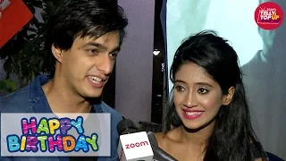 Mohsin CELEBRATES Shivangi's BIRTHDAY On Set With His Family | Exclusive