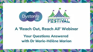A 'Reach Out, Reach All' Webinar - Your Questions Answered with Dr Marie Helene Marion