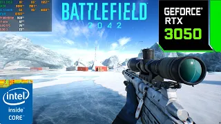 Battlefield 2042 : RTX 3050 8GB ( Ultra Graphics RTX ON / DLSS ON )