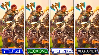 Immortals: Fenyx Rising | PS4 - ONE - PS4 Pro - ONEX | Graphics & FPS Comparison