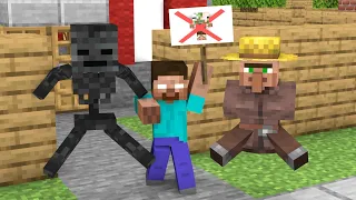 Monster School : Why Is Baby Zombie Pigman Hated? - Minecraft Animation